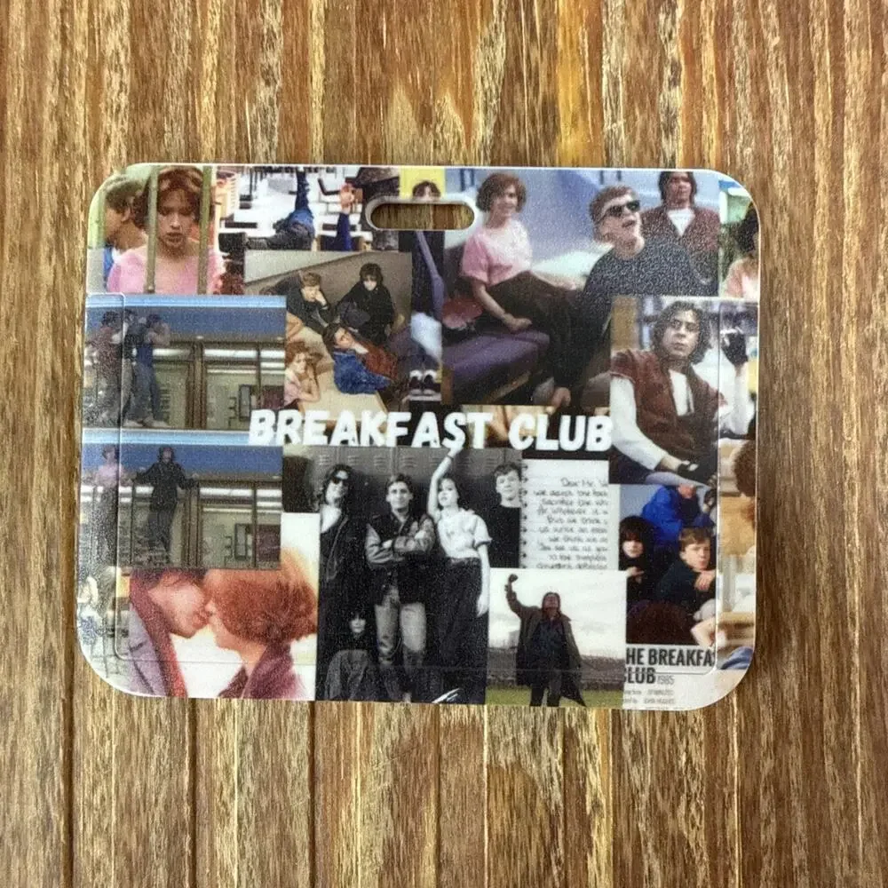 Breakfast Club Badge ID Holder